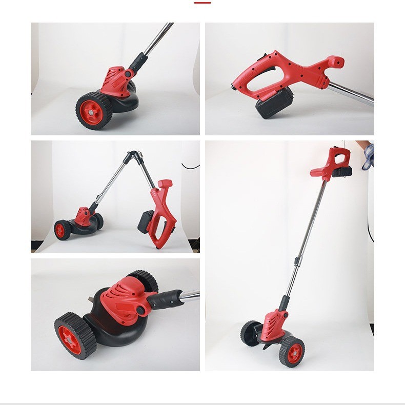 无刷割草机小型多功能家用除草机充电式便携园林草坪机锂电打草机图2