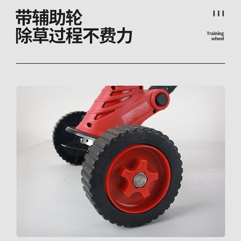 无刷割草机小型多功能家用除草机充电式便携园林草坪机锂电打草机图3