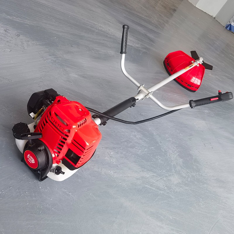 家用除草机现货园林修剪机手动手持无线大功率锂电割草机便捷式图2