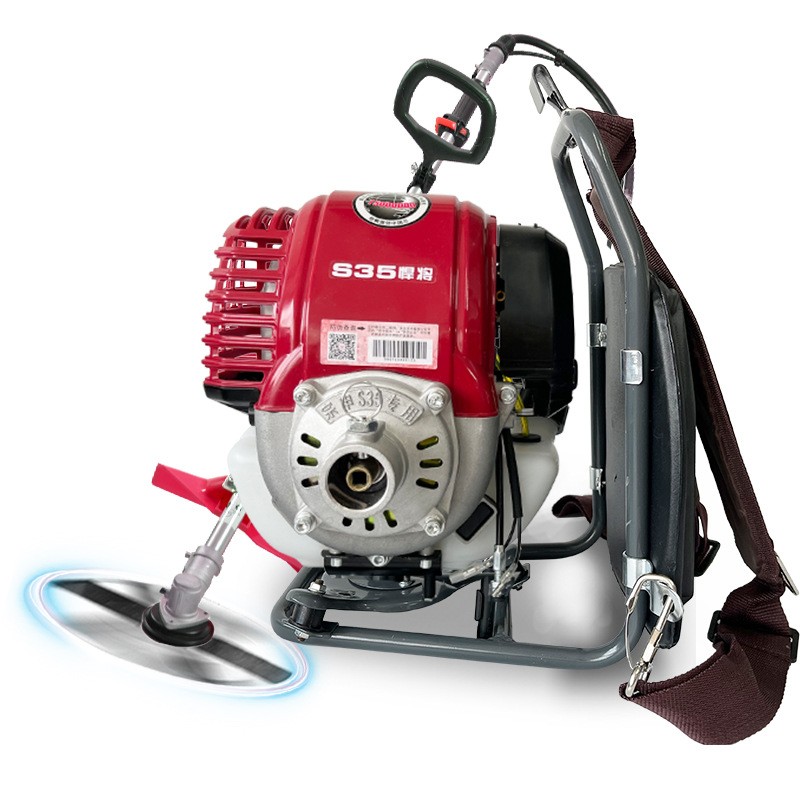 宗申S35割草机小旋风四冲程背负割草机悍将打草机侧挂除草割灌机图3
