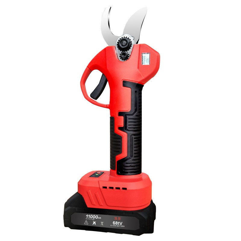 艺泽园电动修枝剪果树充电式电剪刀锂电园林剪树枝电动剪刀高枝剪图5