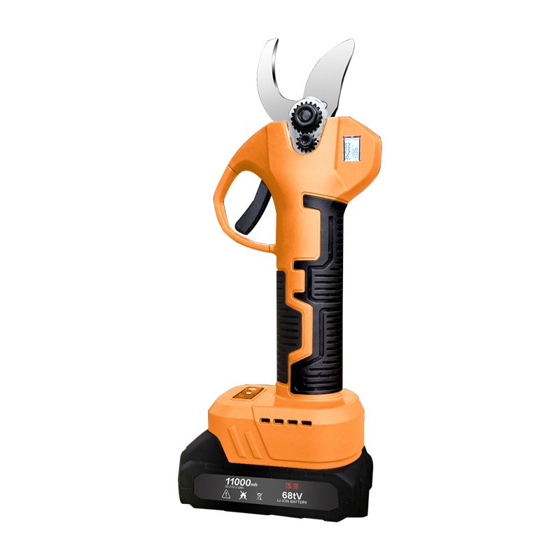 添昱电动修枝剪充电式果树电剪刀锂电园林剪树强力带数显电动剪刀图5