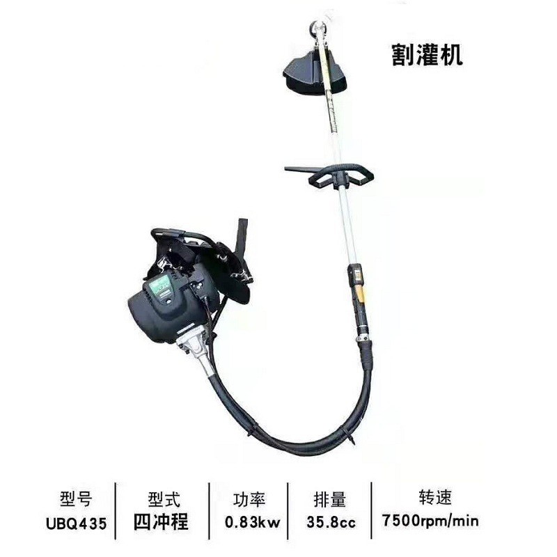 大力士品牌割草机多功能开荒除草机农用四冲程背负式汽油割灌机图3