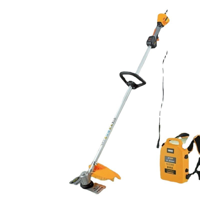 傲威充电式割草机电动割草机锂电池小型背式除草机家用草坪打草机图5