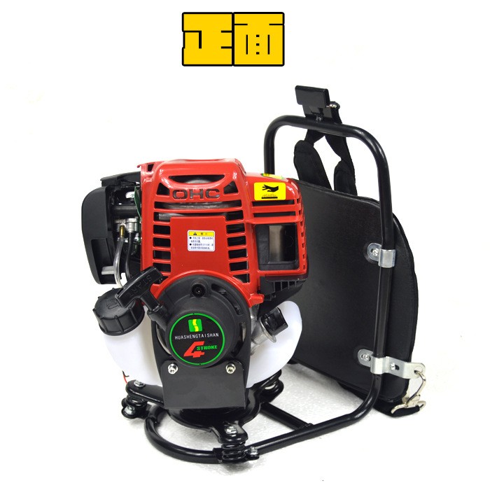 四冲程背负式割草机割灌机新款草坪机打草机刀片配华盛140动力图4