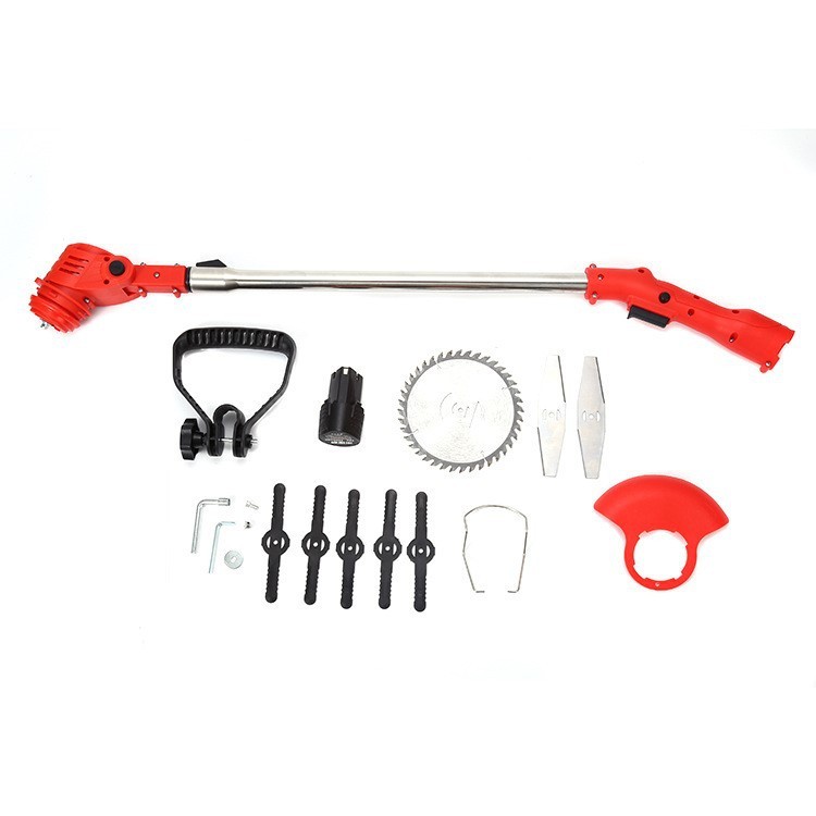 新锂电池电动割草机小型家用充电式打草机大功率锂电池锄除草神器图2