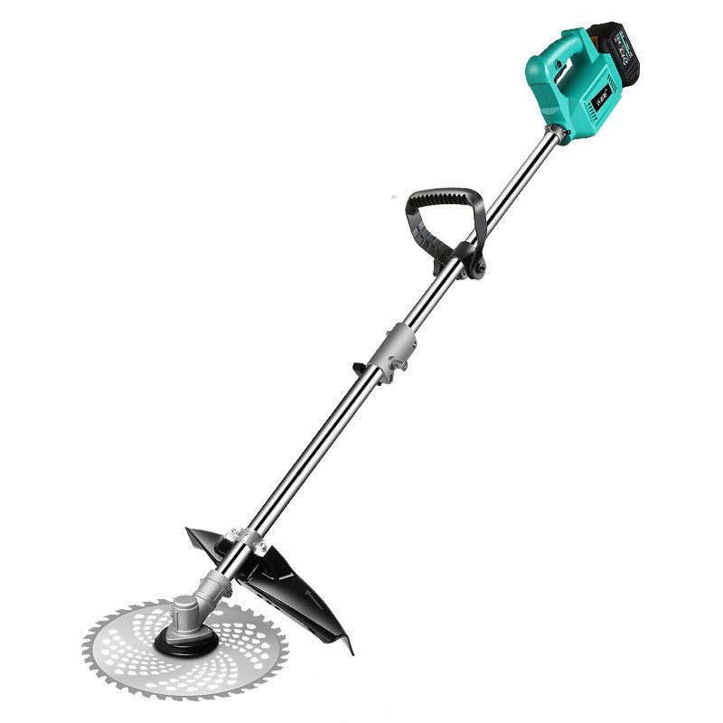 大功率背负式锂电割草机带除草轮松土打草机草坪机充电式农用割草图4