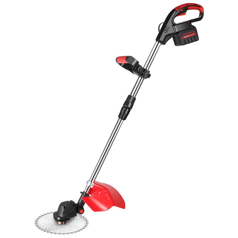 无刷锂电割草机除锄草机小型家用手持电动打草机充电式草坪修剪机图5