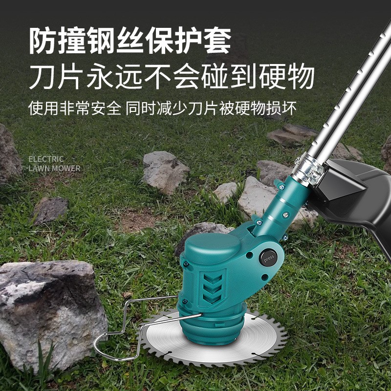 锂电割草机小型家用除草机手持电动打草机园林修剪充电式除草神器图4