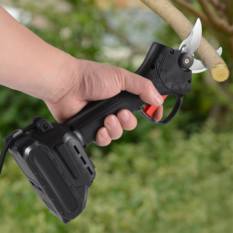 电动修枝剪刀果树剪树枝剪刀锂电充电式剪子园林修枝粗枝剪电剪子图4