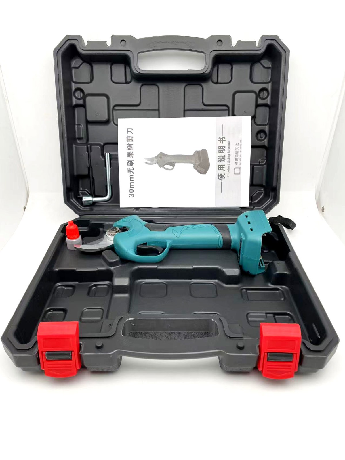 电动剪刀果树修枝剪手持充电式强力园林锂电剪刀粗枝剪树枝电剪子图5