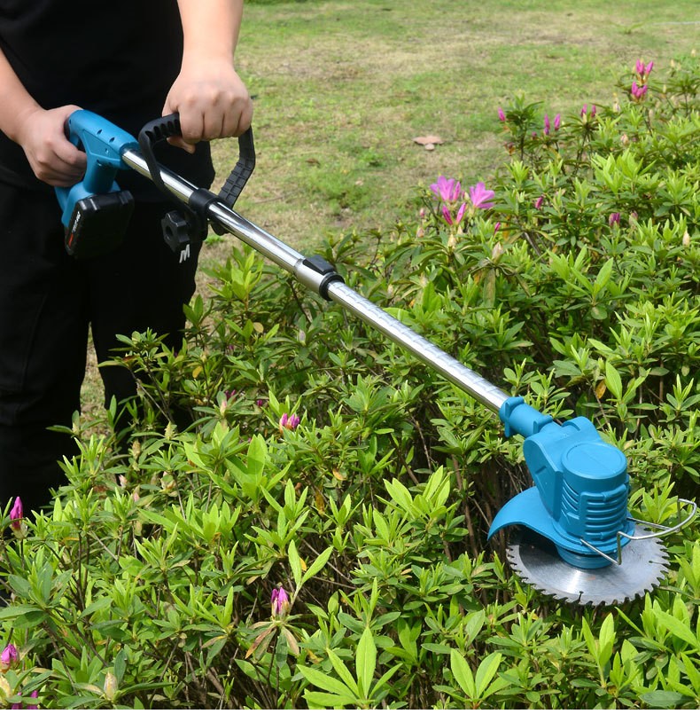 锂电割草机小型家用除草机手持电动打草机园林修剪机充电式割草机图4