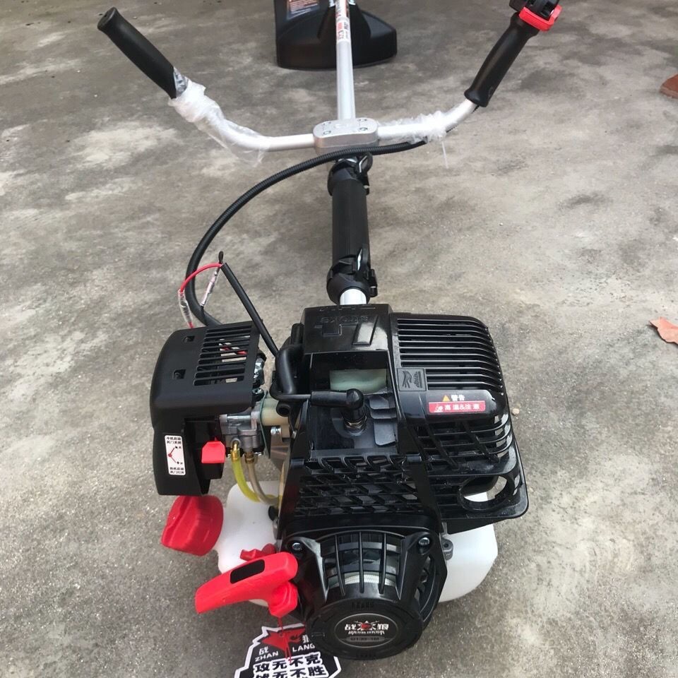 格致战狼割草机 二冲程侧挂式开荒除草机 四冲程背负式割灌机