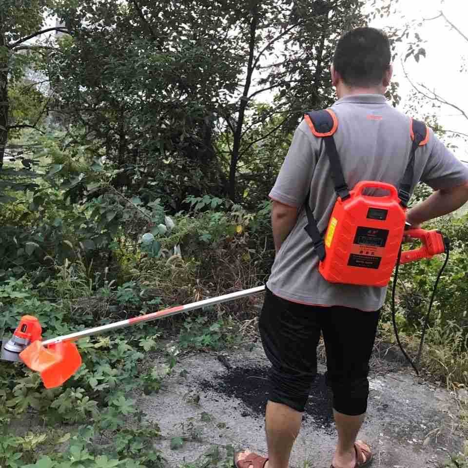 锂电背负式割草机 背包割草机