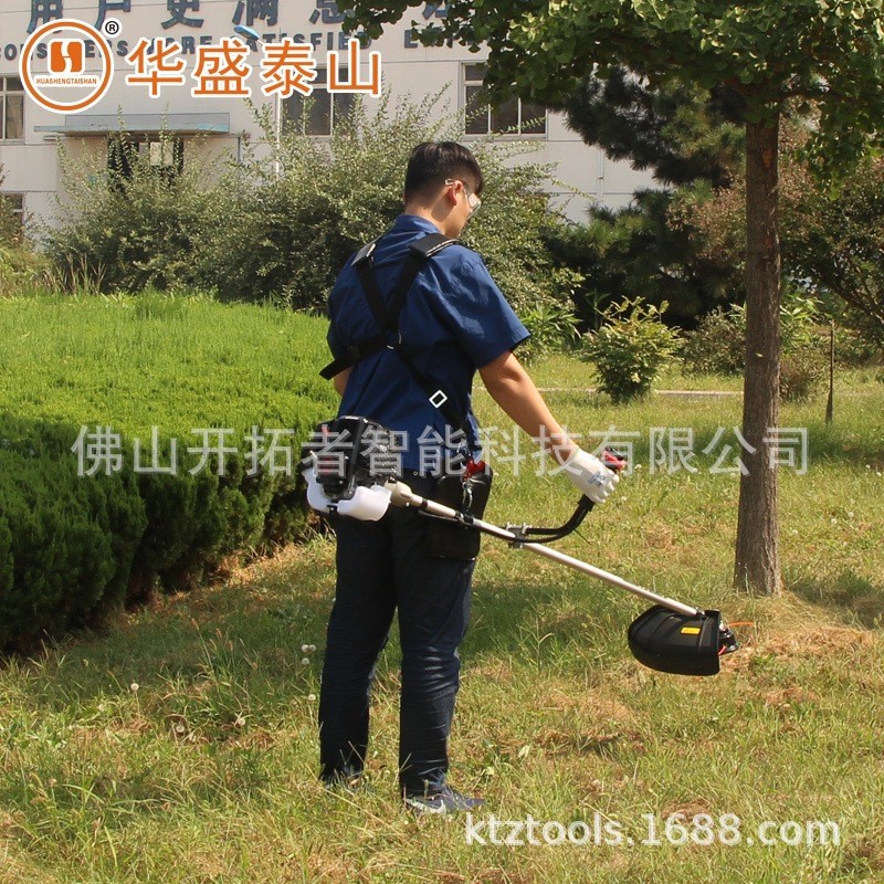 山东华盛割草机侧挂式139F-2C汽油打草机四冲程割灌机割稻机除草图4