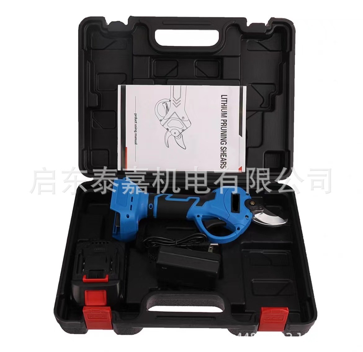 电动修枝剪刀充电式强力园林果树专用剪子锂电粗枝修剪神器图3