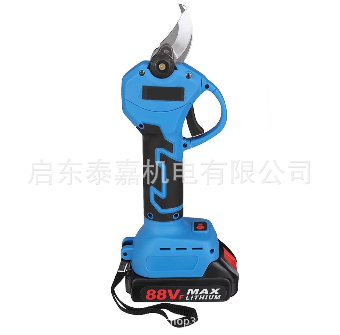 电动修枝剪刀充电式强力园林果树专用剪子锂电粗枝修剪神器图2