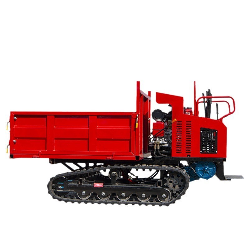 山东领程履带运输车小型农用工程果园山地搬运车履带车手扶拖拉机图5