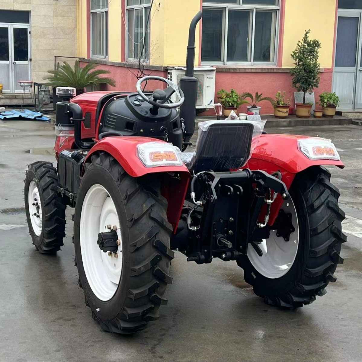 JSH504农用大型拖拉机50马力耕地机全地形水旱两用田园管理机图3