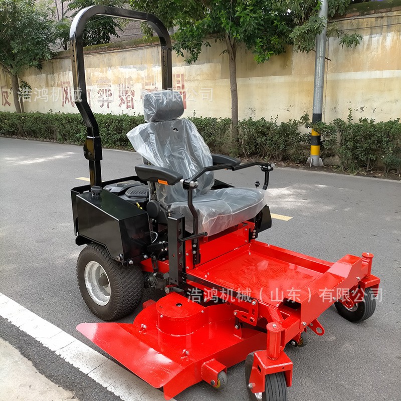 42寸乘坐式草坪割草机足球场高尔夫球场割草机驾驶式零转角草坪车图2
