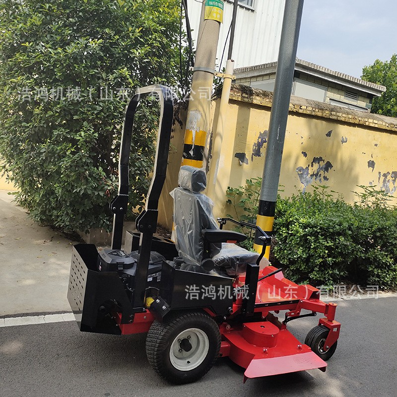 42寸乘坐式草坪割草机足球场高尔夫球场割草机驾驶式零转角草坪车图4