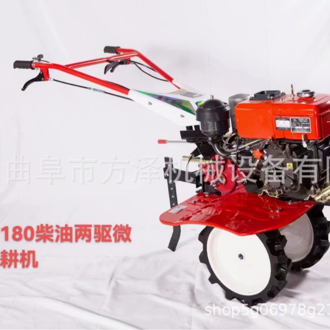 微耕机旋耕机农机农耕犁地起垄开沟除草 微耕机 耕地机图2