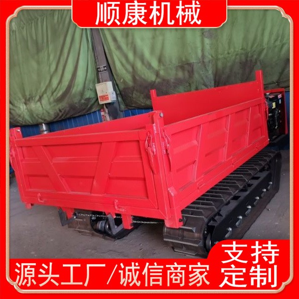 液压履带运输车 5吨矿用履带运输车 全地形爬山虎转运车液压自卸图4