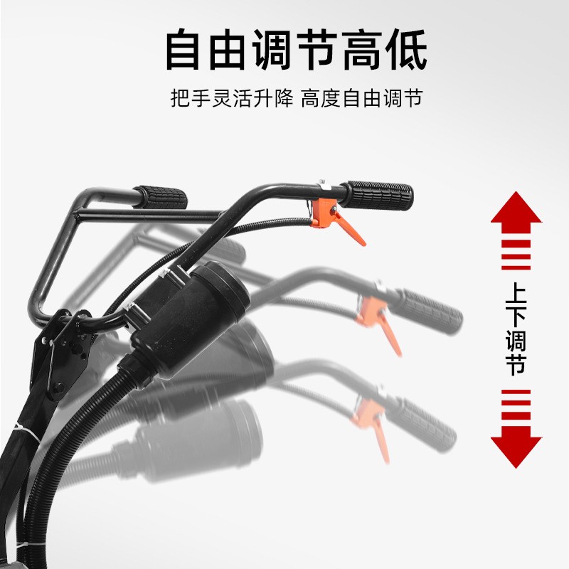 新款微耕机小型节能省油四冲程松土水田锄草开沟机翻地开荒旋耕机图4