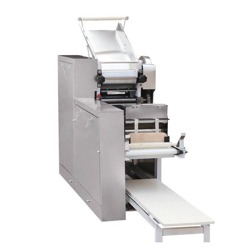 商用单组压面机自动撒粉卷皮叠皮机鲜面条饺子皮馄饨皮云吞一体机图5