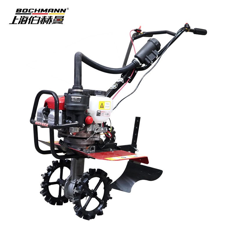伯赫曼微耕机宗申动力汽油多功能开荒家用旋耕机 果园开沟松土机图4