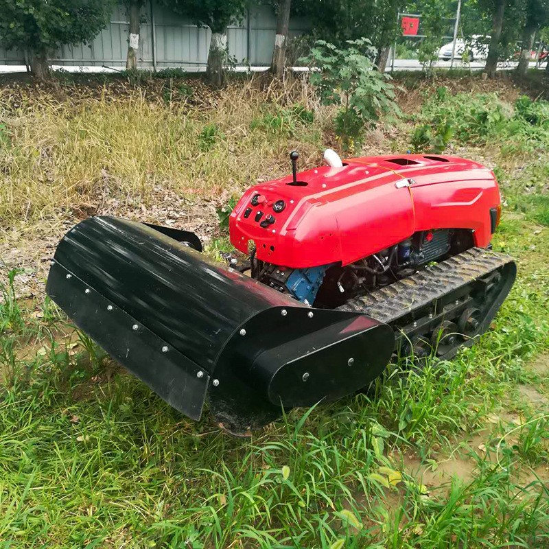 遥控履带割草机果园多功能一体机大棚智能除草机旋耕施肥打药机图3