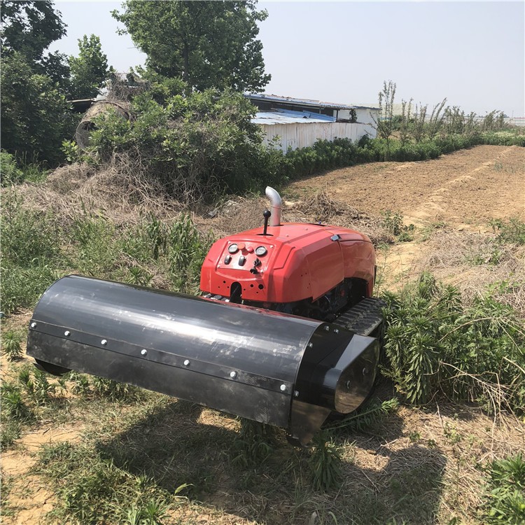 遥控履带割草机果园多功能一体机大棚智能除草机旋耕施肥打药机图4