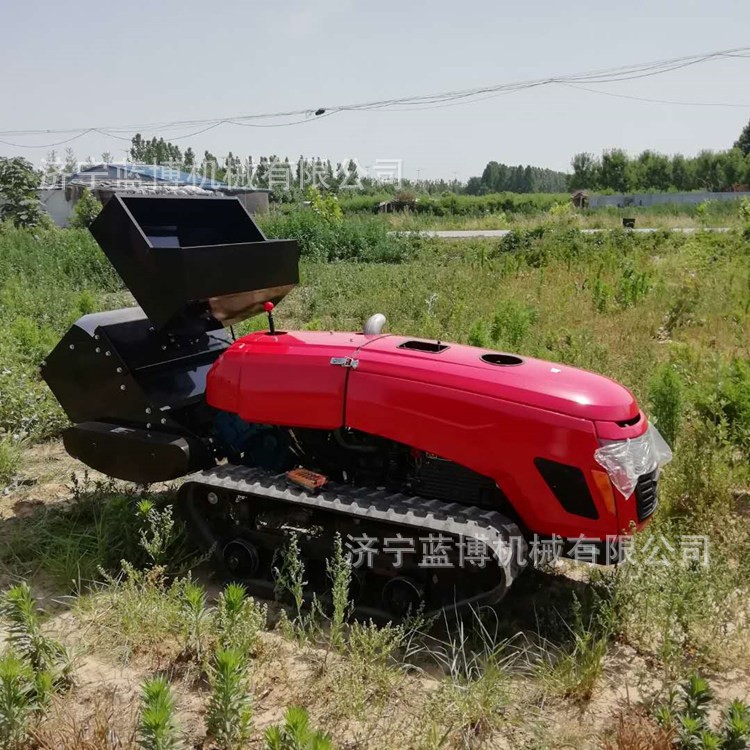 果园大棚遥控施肥机开沟施肥覆盖一体机多功能遥控割草打药旋耕机图2