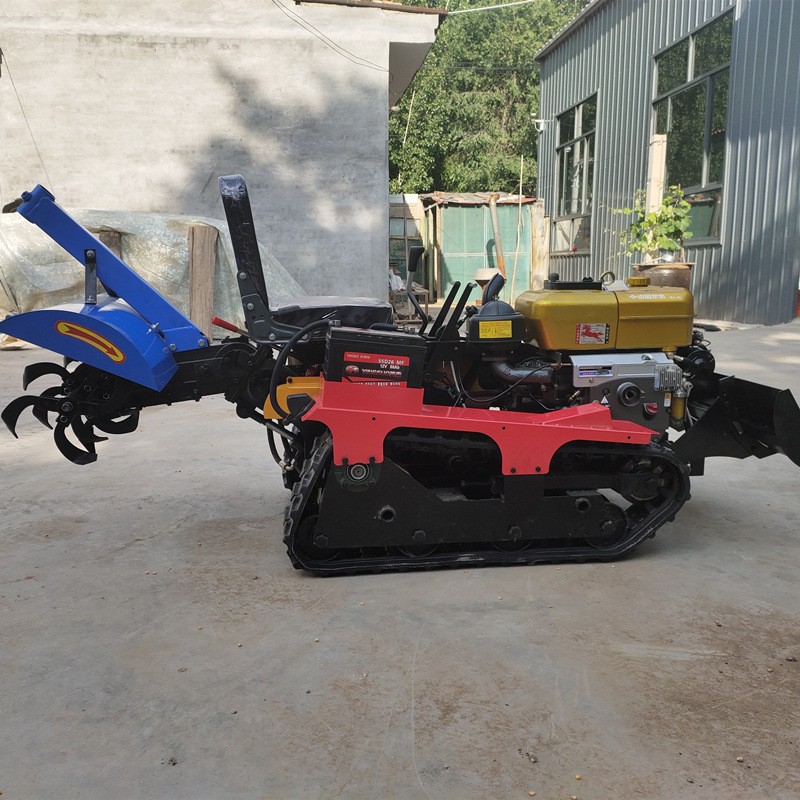 座驾式旋耕机果园管理好帮手一机多用效率高农业机械乘坐式割草机图2