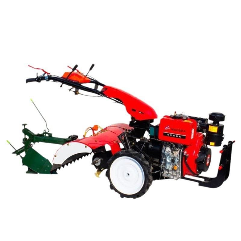 微型多功能耕地机 果园四驱后旋微耕机 大马力电启动旋耕田机图5