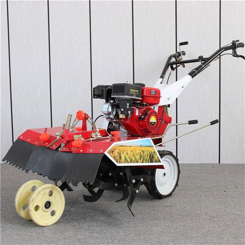 工厂优惠四驱旋耕机 农用手扶小型微耕机 多功能大葱开沟培土机图4