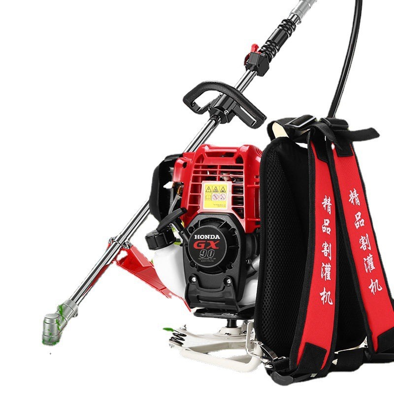 进口本田割草机四冲大功率汽油割灌机多功能背负式除草机开荒松土图5
