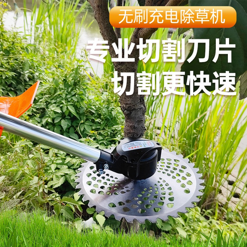 雨萱无刷充电式电动打草机背负园林割草机割灌机家用农用果园园林图3