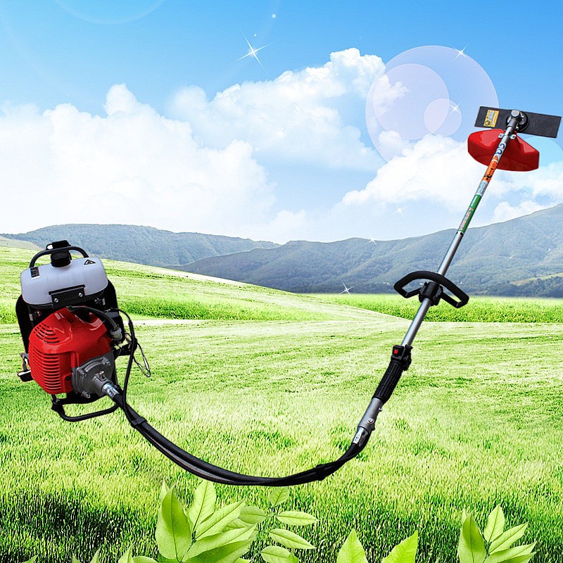 TB43背负式汽油割草机 2冲程大马力园艺割草机 开荒山林割灌机图3