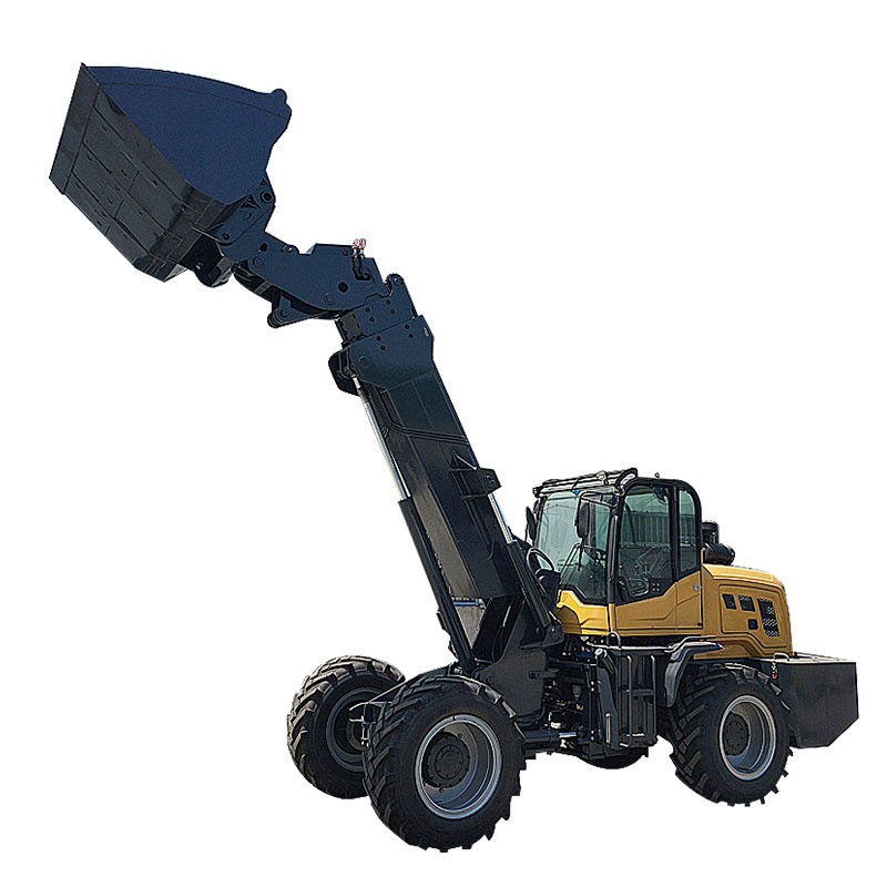 叉装车户外搬运越野式 山地内燃越野叉车全地形搬运起重侧面全新图5