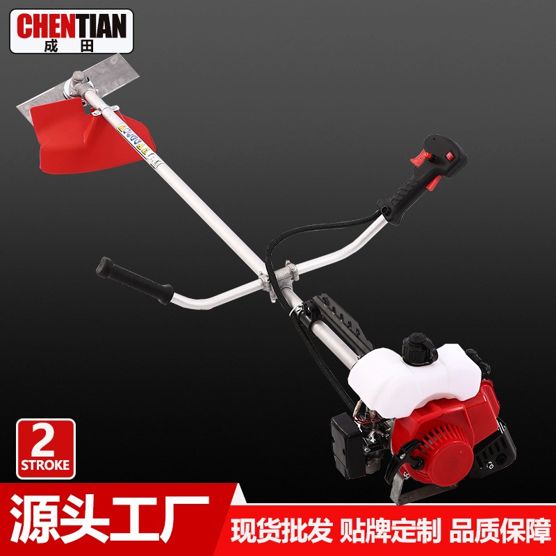 厂家批发二冲程割草机411F 割灌机多功能侧挂式打草机40-6F除草机