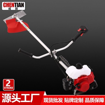 厂家批发二冲程割草机411F 割灌机多功能侧挂式打草机40-6F除草机