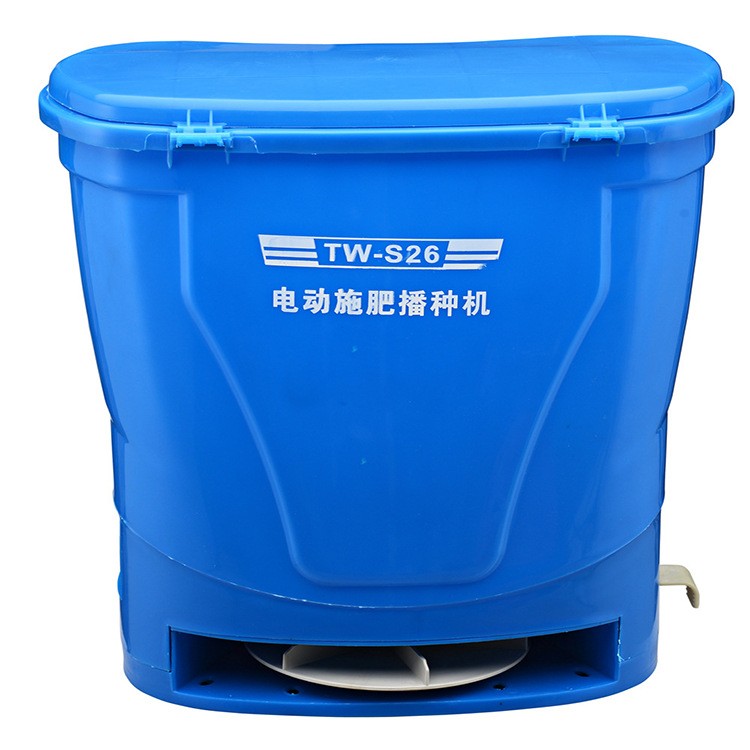 背负式电动施肥器 多功能撒肥机撒肥器 牧草蔬菜籽播种机撒播机图4