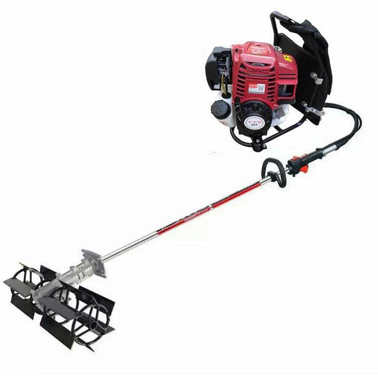 背负式松土除草机 锄地机二冲四冲 背负式打草机 背负式割草机图2