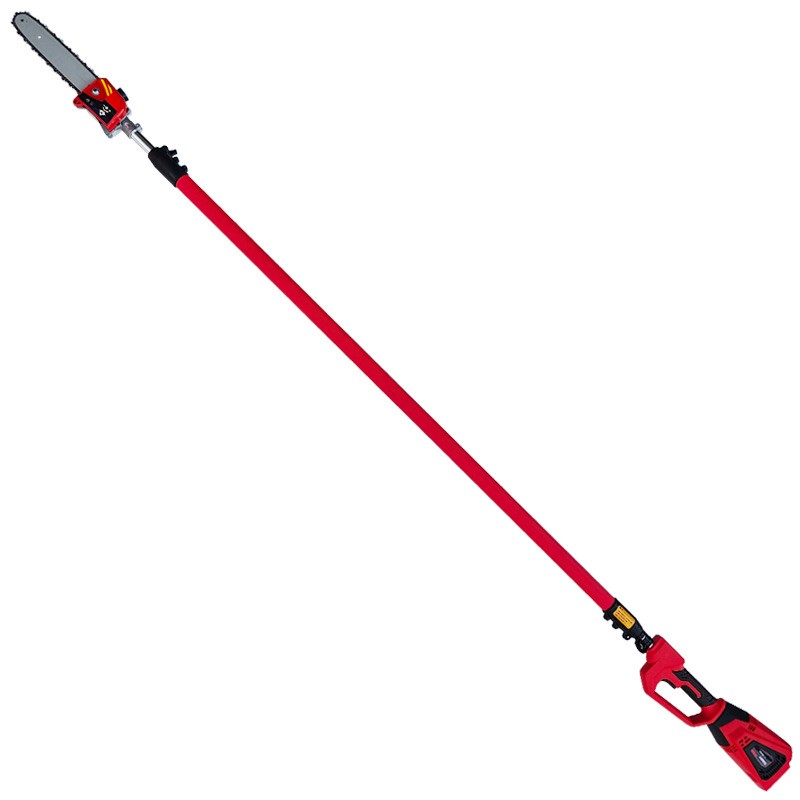 锂电电动高枝锯充电式高空修剪树枝汽油机绿化伸缩加长杆链条锯图4