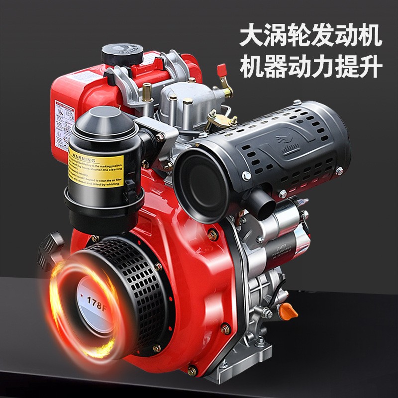 松土机新款微耕机耕地机翻土机柴油款小型家用旋耕机耕田机农用图4