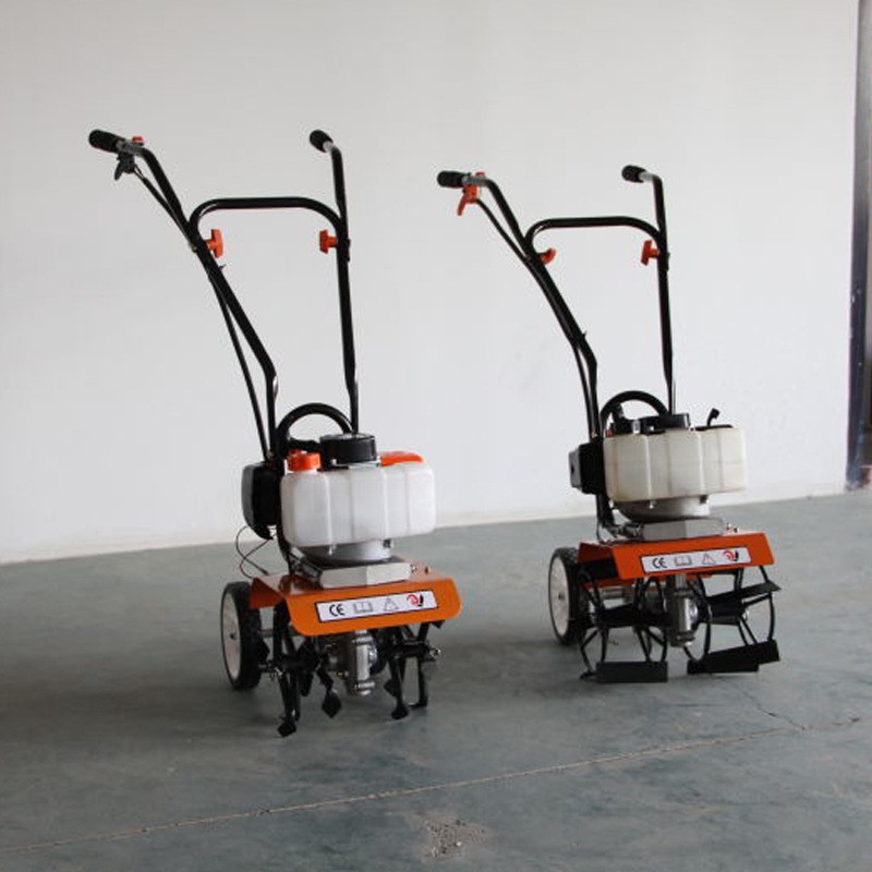 直供小型汽油微耕机 混合油轻型松土机 可加除草轮 适用农田山地图2