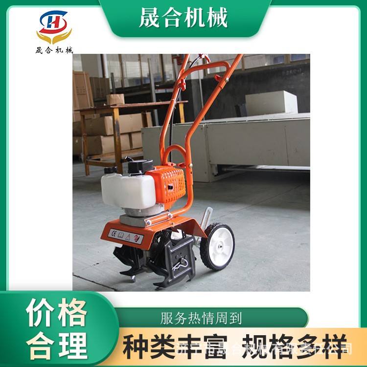 直供小型汽油微耕机 混合油轻型松土机 可加除草轮 适用农田山地图4