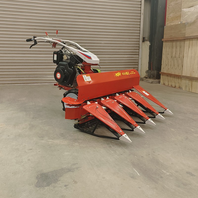 玉米秸秆割晒机机 手推式汽油割晒机 家用前置甜象草皇竹草收割机图4