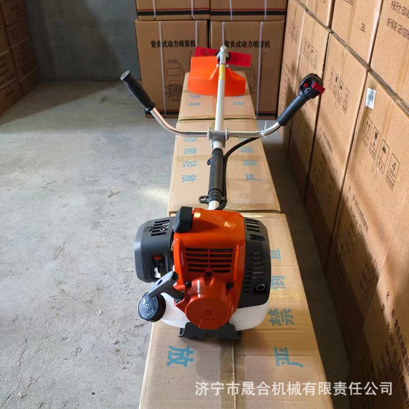 小型便携式汽油割灌机 四冲程手持侧挂割草机 背负式打草割灌机图2